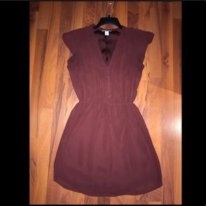 Maroon Dress